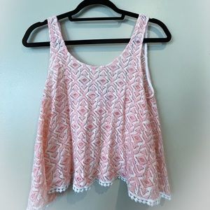 Papaya Cropped Tank